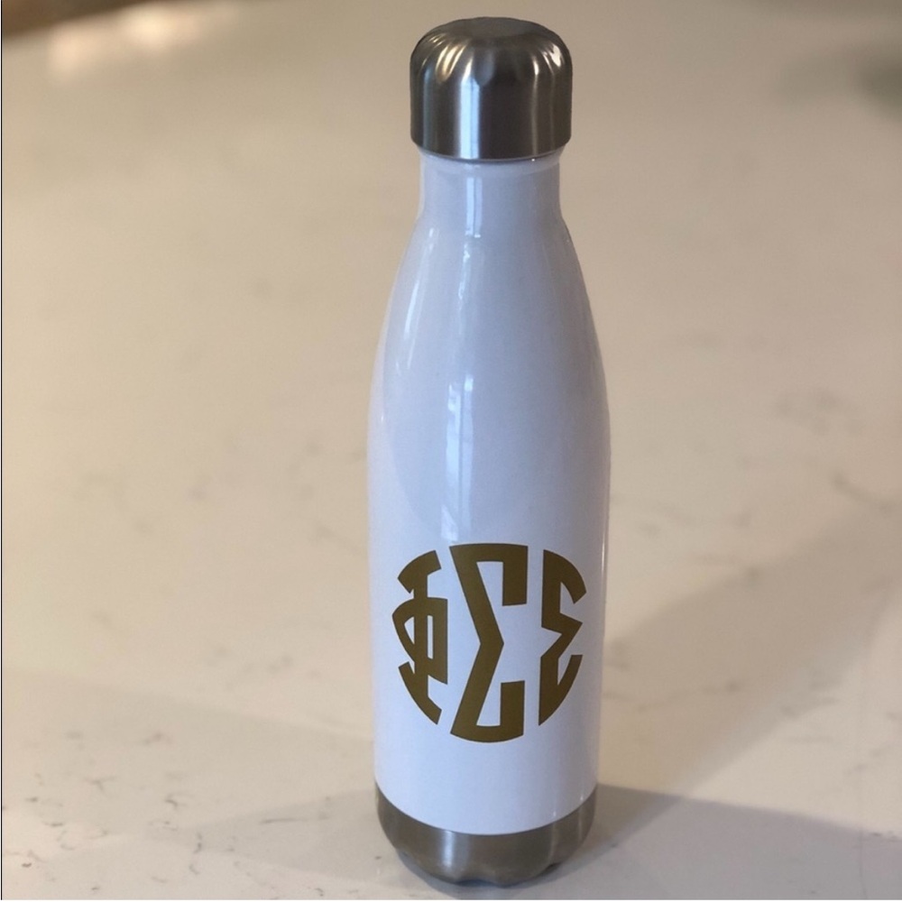 Phi Sigma Sigma water bottle